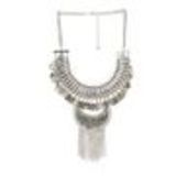 JEANINNE fancy necklace Silver - 10309-38152