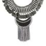 JEANINNE fancy necklace Black - 10309-38156