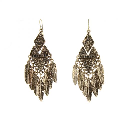 AKHEASA earrings Golden - 10325-38292