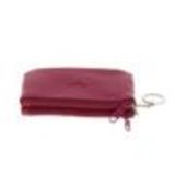 Leather double zip wallet Fuchsia - 10340-38461