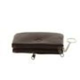 Leather double zip wallet Brown - 10340-38464