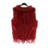 IOLENTE fur waistcoat Red - 10346-38565
