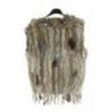 IOLENTE fur waistcoat Brown mottled - 10346-38567