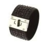 Predentius cuff bracelet Black - 10438-39119