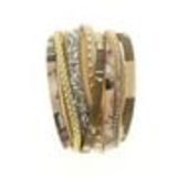 Natalie cuff bracelet Brown - 10520-39810