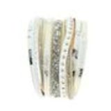 Natalie cuff bracelet White - 10520-39815