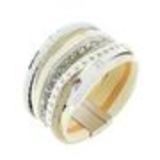 Natalie cuff bracelet White - 10520-39817