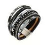 Natalie cuff bracelet Black - 10520-39819