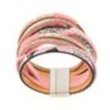 Natalie cuff bracelet Pink - 10520-39821