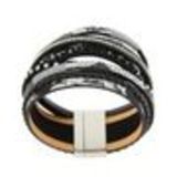Natalie cuff bracelet Black - 10520-39825