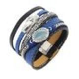 Bracelet manchette Justus Bleu - 10529-39894