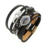 Bracelet manchette Justus Noir - 10529-39895