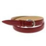 Double cowhide leather belt CRUZITA Red - 10539-40053