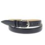 Double cowhide leather belt CRUZITA Navy blue - 10539-40055