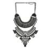 SYLVAINE fashion necklace Black (Black) - 10565-40219