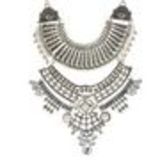 SYLVAINE fashion necklace Silver - 10565-40220
