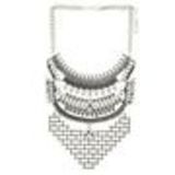 SARA fashion necklace Silver - 10566-40227