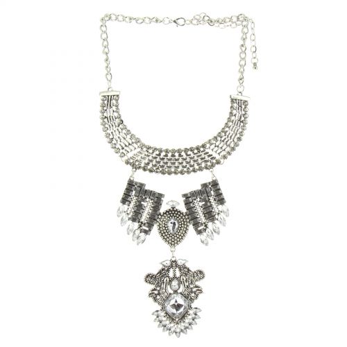 LIES fashion necklace Silver - 10568-40243