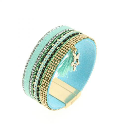 NORINE cuff bracelet Green - 10211-40440