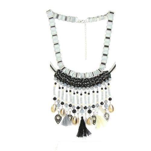Armand fashion necklace Black - 10602-40488