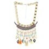 Armand fashion necklace Beige - 10602-40489