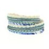 VIVIANNE Wrap bracelet Blue - 10667-40786