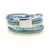 VIVIANNE Wrap bracelet Blue - 10667-40791