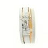 Mina-Amina leatherette bracelet Blanc - 10669-40816