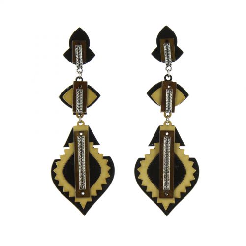 Tirasia acrylic earrings