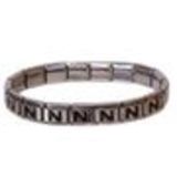 ITA-001 Alphabet bracelet N - 1822-4562