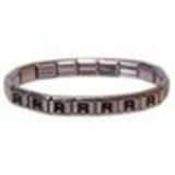 Bracelet personalibable italien A à Z (ALPHABET) R - 1822-4566