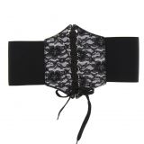 Leatherette corset belt CYRIANE