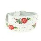Embroidered Flowers Leather Women Belt, JESSY