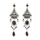 Stainless Stell 70 mm Creole earrings, ANAYA