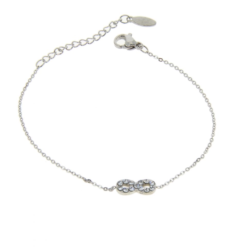 Manacle stainless steel bracelet, LILAS