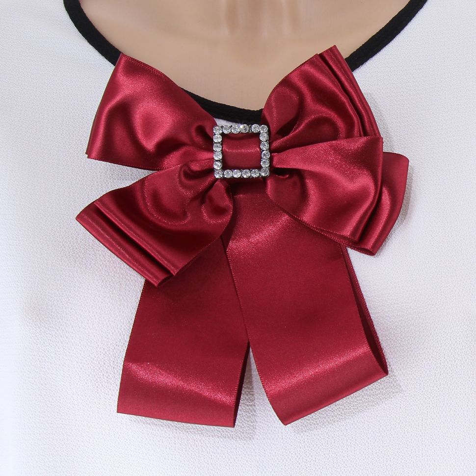 Dragonaur Hochzeits Ringkissen - 10x10cm Rot Mit Strass Herz Schleife