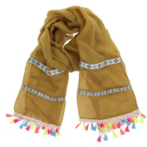 Tassel women's scarf, EVINA