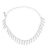 Ceinture chaîne pendantes à strass pour femme, taille réglable SALLY