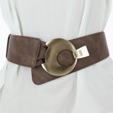 VANESSA leatherette large belt