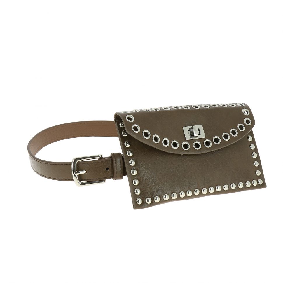 Belt bag with strass for woman, KELLY