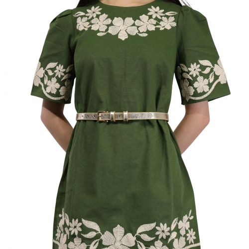 2 cm Gürtel echtes italienisches Leder für damen, LINDA