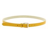 Cintura 2 cm vera pelle italiana per le donne, LINDA