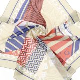 20 x 90x90 cm polyester scarf, SANGITA