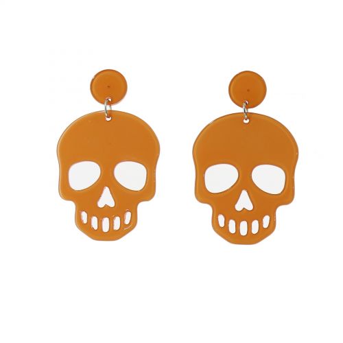 Skull earrings, HONORINE