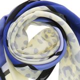 Schal für Frauen 70 x 70 cm Polyester, Hohe Qualität, Seidensensation, MILY