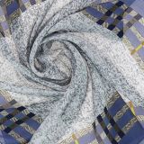 Foulard pour Femme 70 x 70 cm en Polyester haute qualité, sensation Soie, SINDA