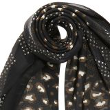 Bufanda para mujer 70 x 70 cm poliéster, alta calidad, sensación de seda, SILVA