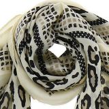 Schal für Frauen 70 x 70 cm Polyester, Hohe Qualität, Seidensensation, SILVA