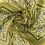 Bufanda para mujer 70 x 70 cm poliéster, alta calidad, sensación de seda, SILVA