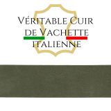 Cintura da donna in pelle italiana, ANETTE, Prodotto in Francia